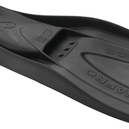 SCUBAPRO GO Travel Scuba Diving Fin for Snorkeling and Swimming, Open Heel Strap