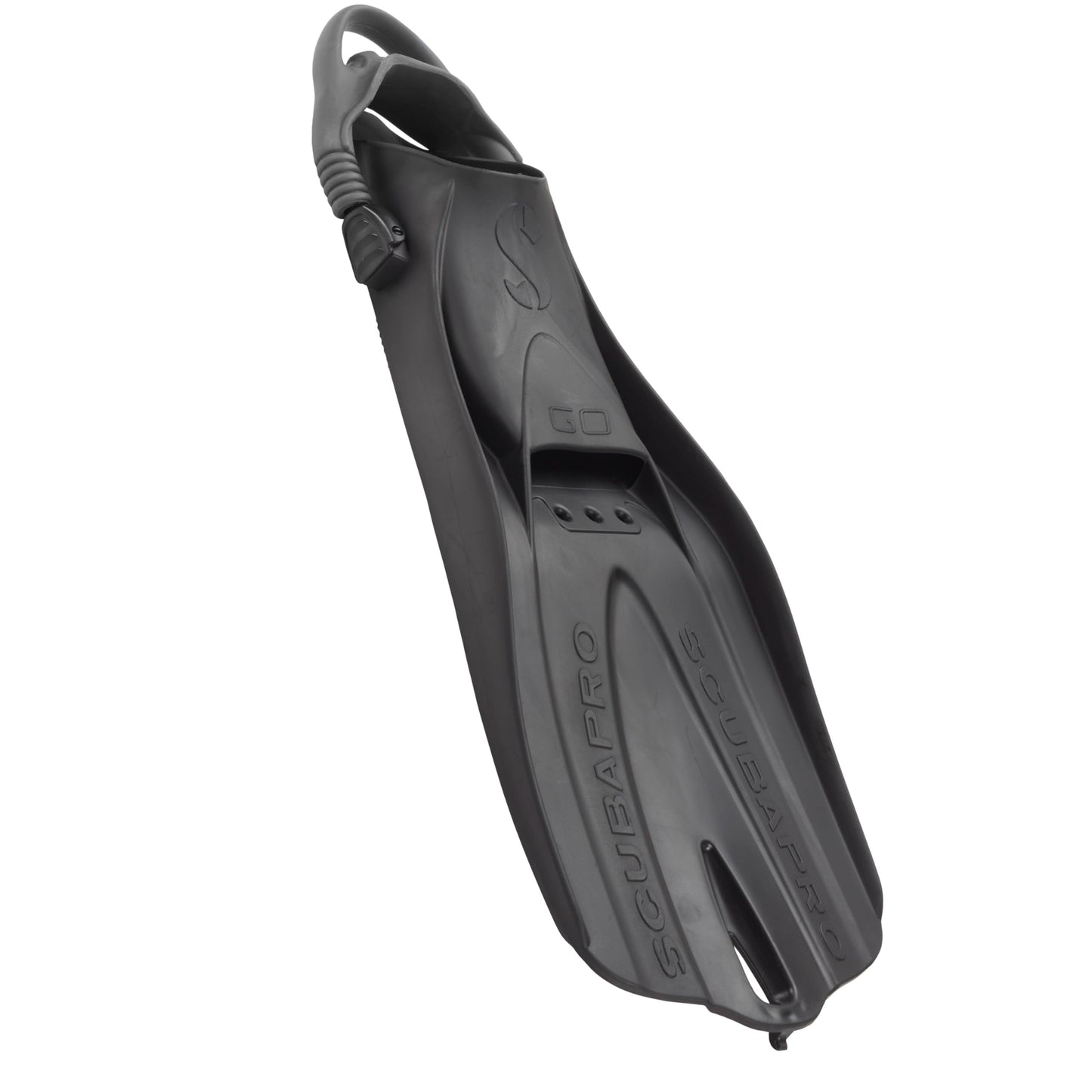 SCUBAPRO GO Travel Scuba Diving Fin for Snorkeling and Swimming, Open Heel Strap