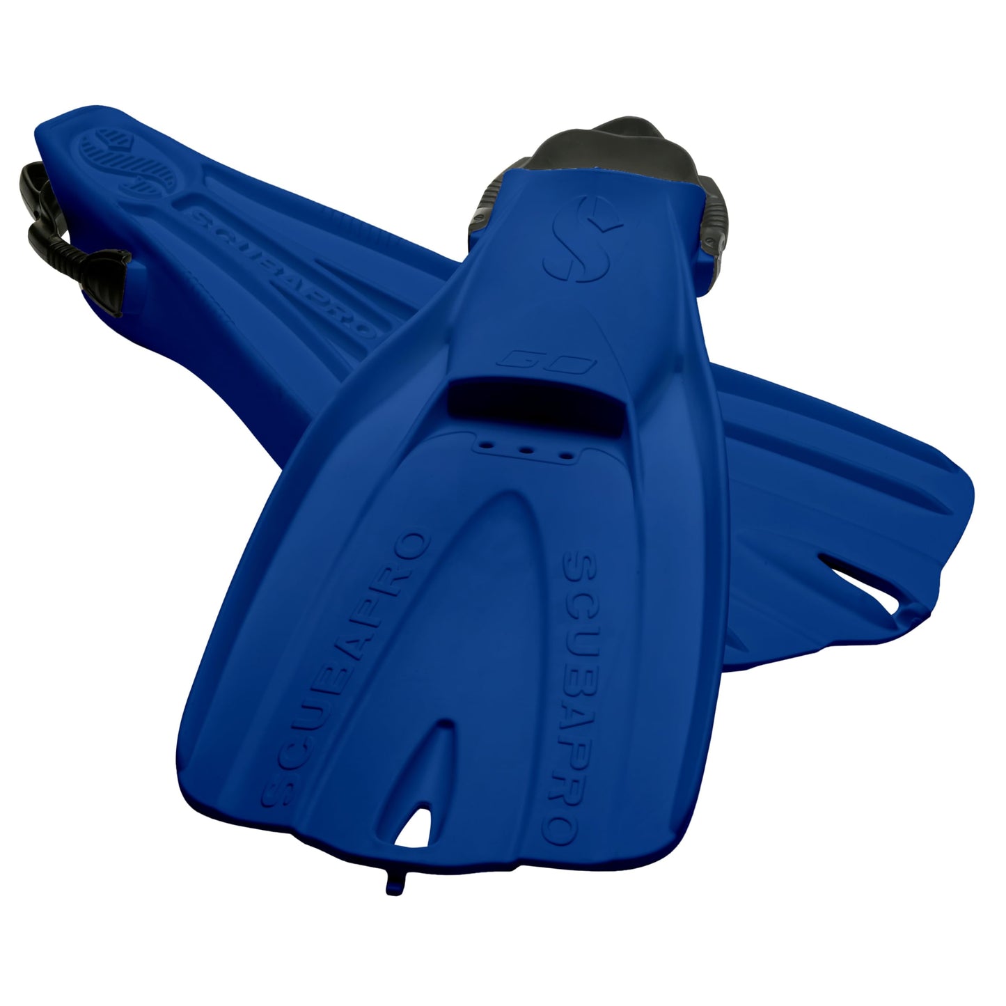 SCUBAPRO GO Travel Scuba Diving Fin for Snorkeling and Swimming, Open Heel Strap