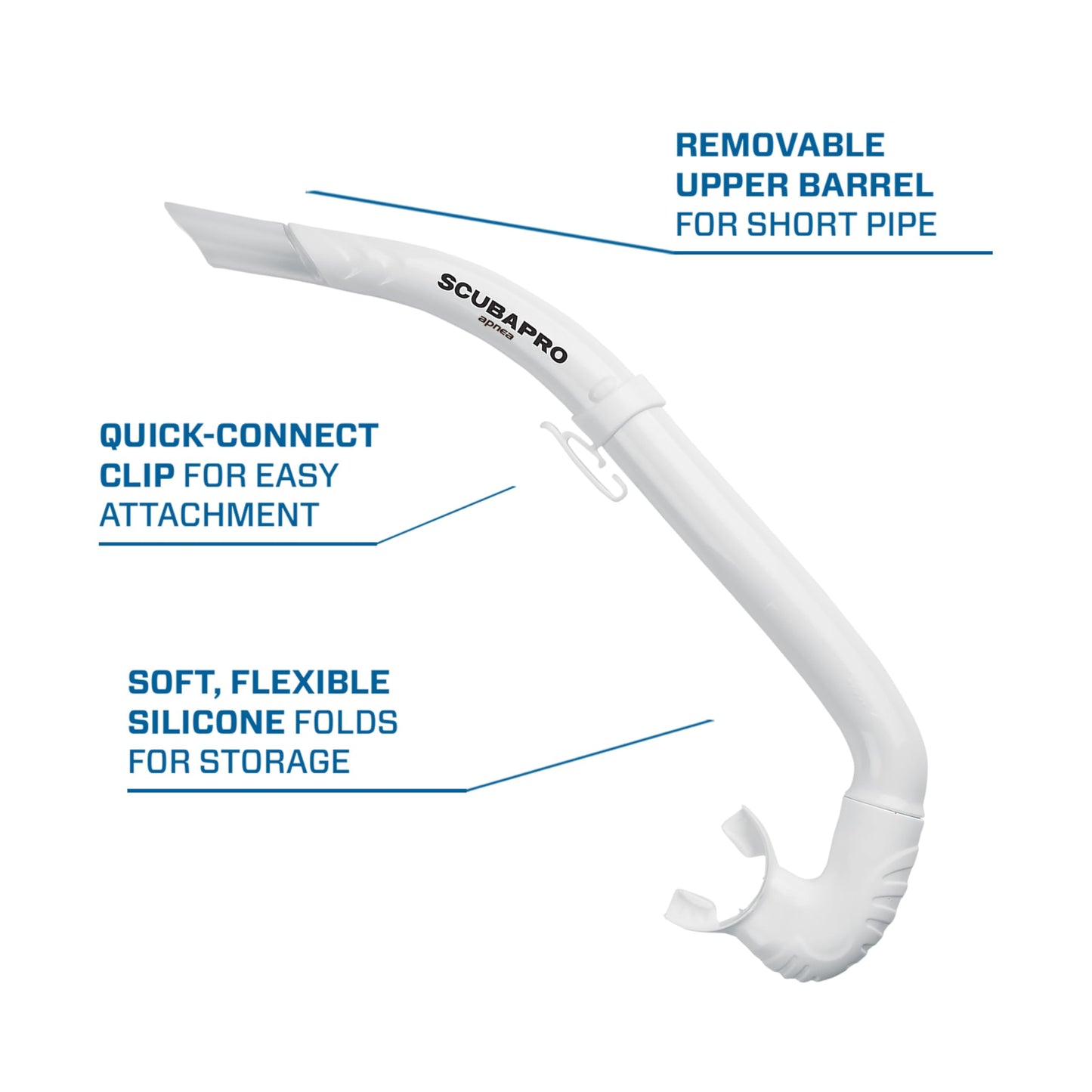 Scubapro Apnea Freediving Diving Snorkel