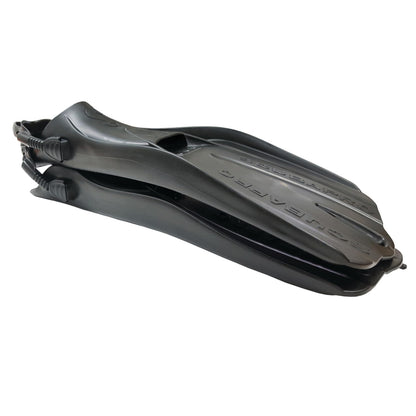 SCUBAPRO GO Travel Scuba Diving Fin for Snorkeling and Swimming, Open Heel Strap