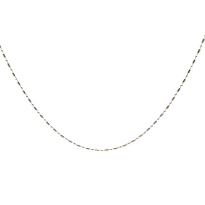 Rice and Ball Necklace 1.5mm
