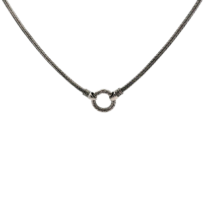 Dana Channel Ring Necklace