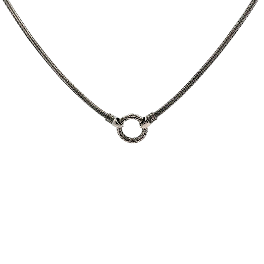 Dana Channel Ring Necklace