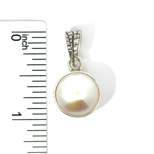 Seafan Pearl Pendant